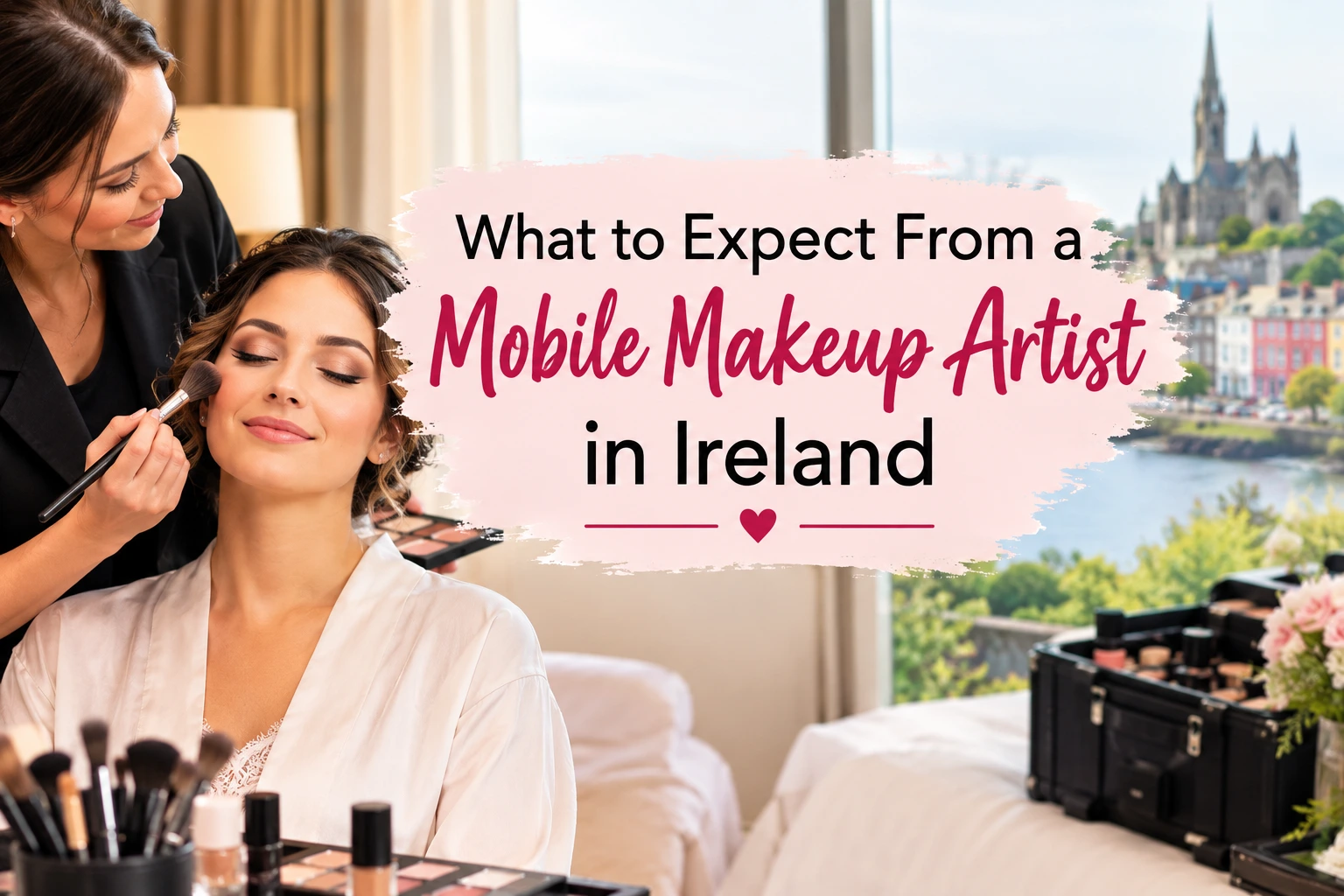 Mobile makeup artist in Ireland - MakeupAnytime MUA brings the studio to your doorstep